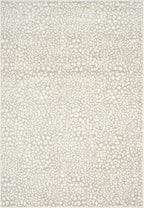 Abani Beige Cheetah Print Area Rug Rugs, Arto Collection - Image 2