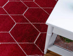 Unique Loom Trellis Frieze Collection Area Rug - Image 5