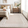 GarveeHome Washable Area Rug 4x6 Small Living Room Rugs Modern Bordered Soft by GarveeHome
