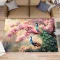 Peacock Magnolia Rug Small by STRELEC