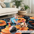 5x7 Poppy Rugs for Bedroom - Image 5