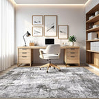 5x8 Area Rug Living Room: Machine Washable Large Abstract Modern Soft Rugs - Image 8