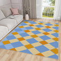 Checkerboard Indoor Rugs for Entryway by Unknown