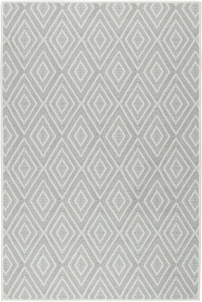 Dash and Albert Diamond Machine Washable Area Rug by DashAlbert