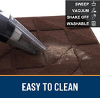 OLANLY Door Mats Indoor, Dirt Resist, Entrance Washable Mat, Low-Profile Inside - Image 5