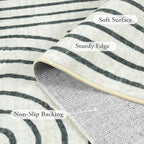 Lahome Abstract 9x12 Area Rugs for Living Room Bedroom, Soft Washable Rugs 9x12 - Image 6