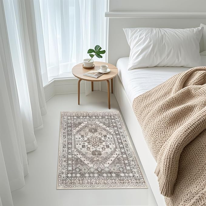 zesthome 2x3 Entryway Rug, Soft Washable Rugs, Non Slip Area Rug, Stain - Image 6