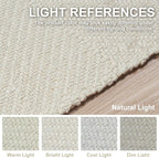 Collive 2x6 Runners for Hallway, Woven Reversible Washable Entryway Runner Rug - Image 6