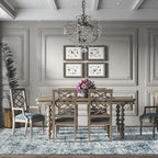 Easy-Going Area Rug 6x9 Washable Boho Rugs - Image 8