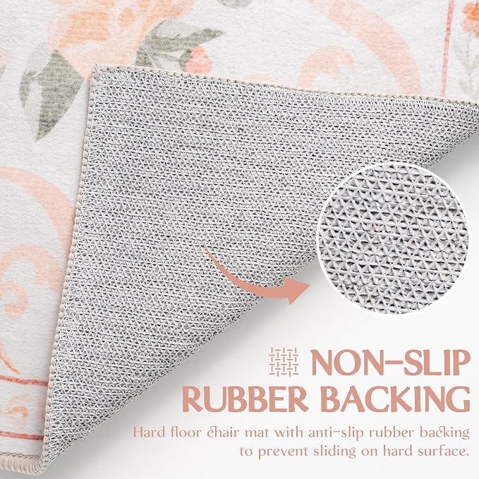 Washable Non-Slip Runner Rugs 2X6, Low Pile Stain Resistant Soft Floor Carpet - Image 6