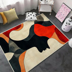 9x15 Abstract Rug, Abstract Area Rug, Geometric Area Rugs, Modern Geometric Rugs - Image 5