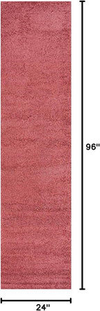 Eyely UES100E-28 Supersoft Haze Solid Low-Pile Indoor Runner Rug - Image 2