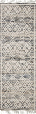 Loloi Angela Rose Rivers Collection RIV-01 Denim/Ivory 3'-6" x 5'-6" Reversible - Image 6