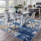 Washable Area Rugs 5'x7' Non-Slip Modern Abstract Soft - Image 4