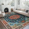WILLSUN Washable Area Rugs, 9x12 Non-Slip Boho Large Area Rugs by Embracethewarmthofhome