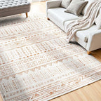 VEVOR 5 x 8 ft Area Rug Large Washable Rug Non-Slip and Tear-Resistant Soft by VEVOR