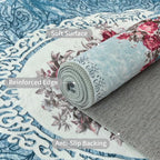 Easy-Going Large Area Rug 8x10 Washable Floral Rug - Image 3