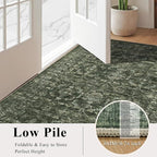 3x5 Washable Area Rugs for Living Room, Vintage Boho Large Rug for Bedroom - Image 6