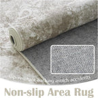 jinchan Vintage Floral Runner Rug 2x6 - Image 5