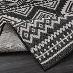 Beverly Rug Waikiki Boho Indoor Outdoor Rug 8x10, Washable Outside Carpet - Image 3