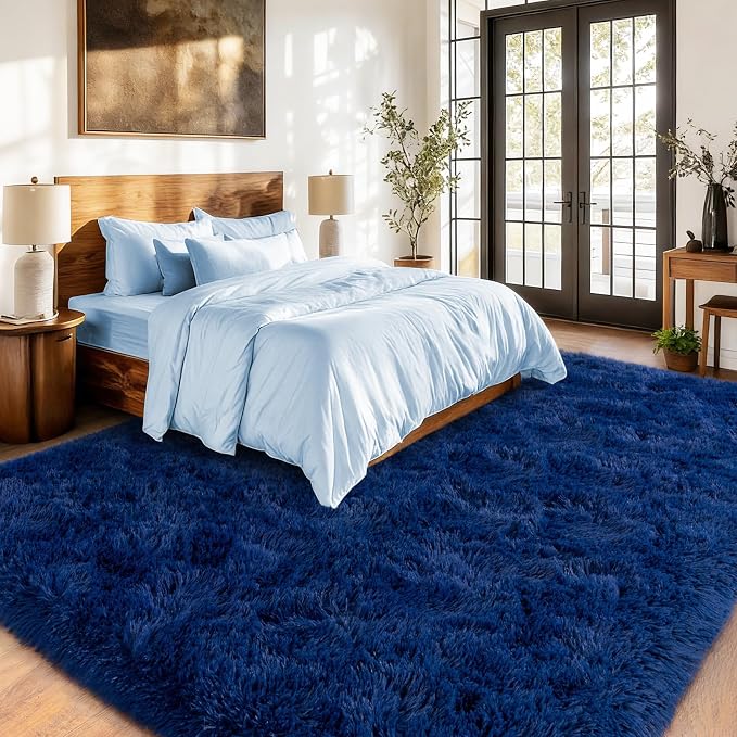 Extra Large Fuzzy Rug Fluffy Rug - Image 4