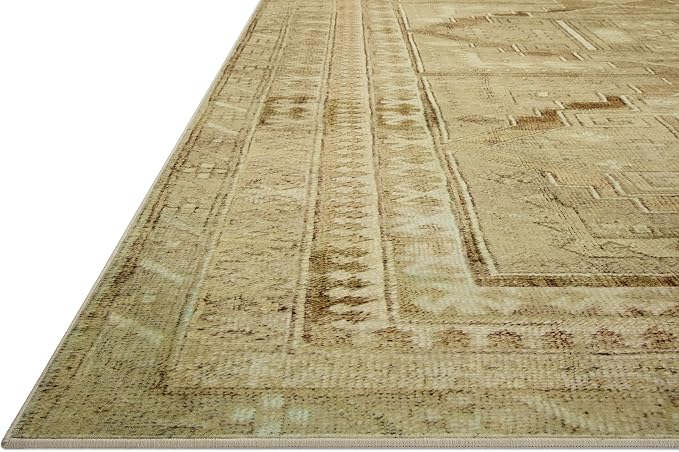 Loloi Magnolia Home by Joanna Gaines Sinclair Collection SIN-02 Khaki/Tobacco - Image 8