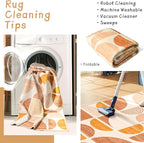 MUJOO Boho Rug Washable, 4x6.5 Area Rugs - Image 3