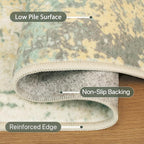 8x10 Area Rugs Washable Green Rug - Image 6