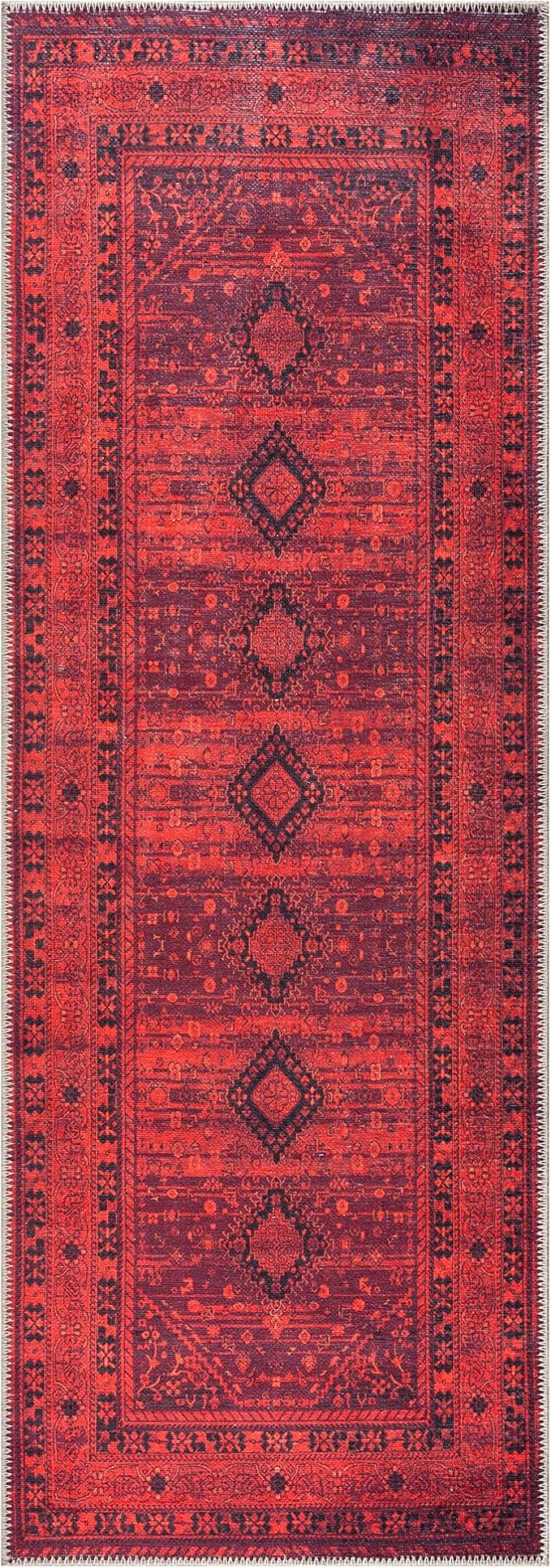 Bloom Rugs Washable Non-Slip 7 ft Runner - Image 3