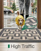 LUMI Washable Indoor Entrance Doormat 32x48, Absorbent Quick-Dry Dirt Trapper - Image 4