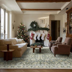 8x10 Washable Area Rugs Ultral Soft Non-Slip Stain Resistant Vintage Boho Large - Image 5