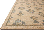 Loloi Chris Loves Julia Rue Collection RUE-04 Moss/Blue 5'-0" x 7'-6" Area Rug - Image 5