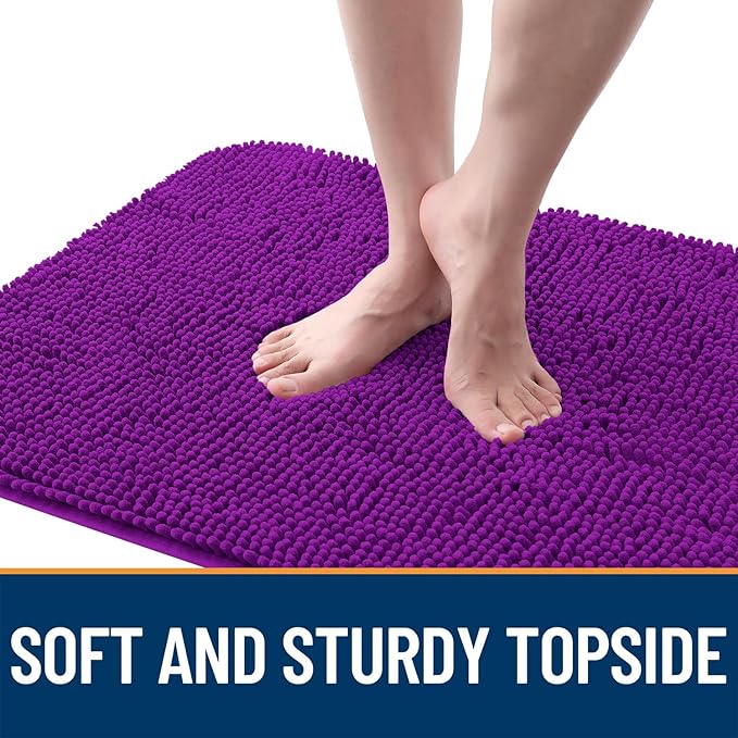 OLANLY Dog Door Mat for Muddy Paws 59x32, Absorbs Moisture and Dirt, Absorbent - Image 4
