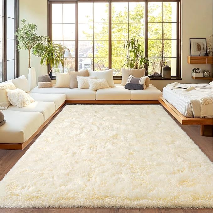 Extra Large Fuzzy Rug Fluffy Rug - Image 5