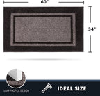 PURRUGS Dirt Trapping Door Mat 34" x 60", Non-Slip/Skid Machine Washable - Image 2