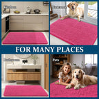 OLANLY Dog Door Mat for Muddy Paws 44x24, Absorbs Moisture and Dirt, Absorbent - Image 8