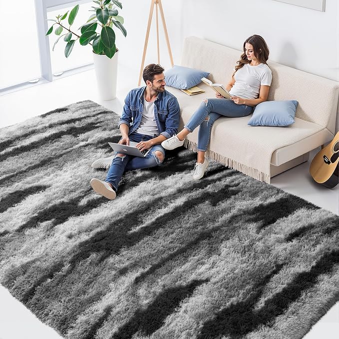 Zentavio Area Rugs for Living Room Large Rugs for Bedroom 6x9 Carpet Fluffy - Image 5