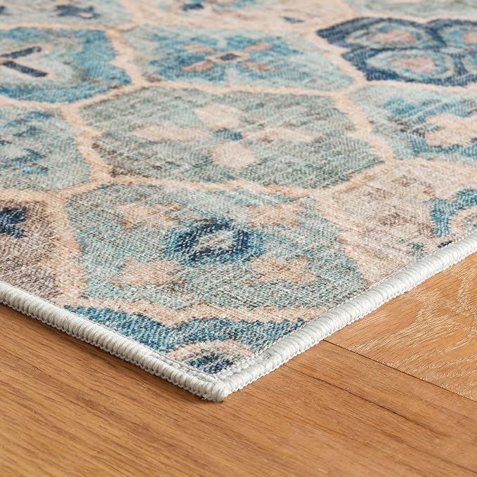 Dash & Albert Pali Multi Machine Washable Rug, 9.5 X 13.5 Feet - Image 6