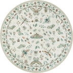 Lahome Insect Washable Round Area Rug, Soft Round Rugs 6ft Ultra-Thin Non-Slip - Image 7