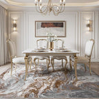 5x7 Area Rugs for Living Room, Modern Abstract Rug for Bedroom, Contemporary - Image 6