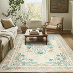 jinchan Floral 4x6 Area Rugs for Nursery - Image 2