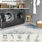 Lahome Modern Machine Washable 6 x 9 Area Rug, Non-Slip Ultra-Thin Big Rugs - Image 3
