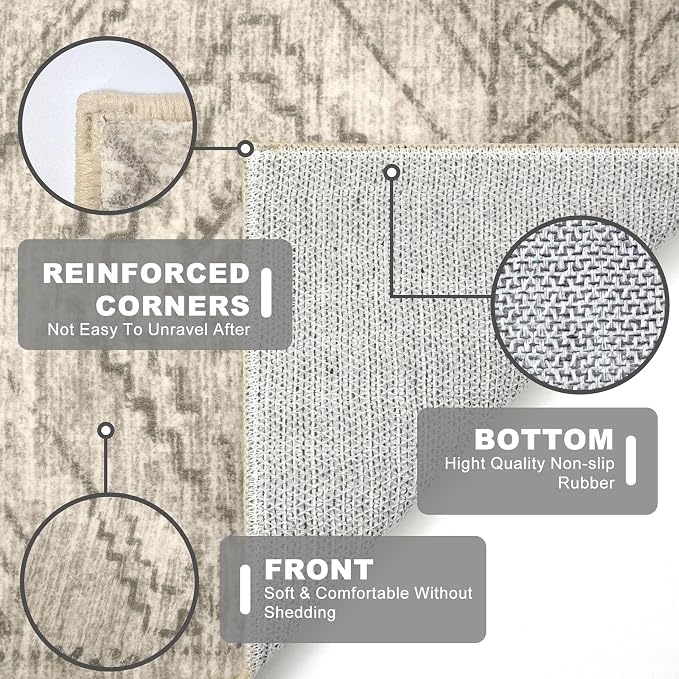 KILOCOCO Hallway Runner Rug 2'x7' Runners - Image 5