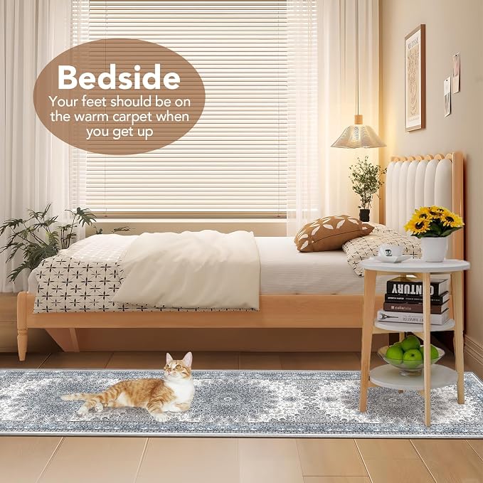 2x8 Runner Rugs for Hallways Washable Hallway Runner Rugs for Entrance Bedroom - Image 4