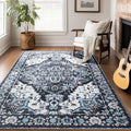 5x7 Washable Rug – Boho Non-Slip Indoor Area Rug by Unknown