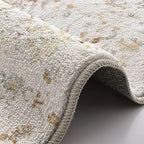LUMI 4x6 Washable Area Rug for Living Room, Ultra Soft Traditional Vintage Rugs - Image 6
