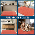 OLANLY Dog Door Mat for Muddy Paws 59x32, Absorbs Moisture and Dirt, Absorbent - Image 8