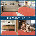 OLANLY Dog Door Mat for Muddy Paws 47x20, Absorbs Moisture and Dirt, Absorbent - Image 8