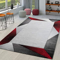 Paco Home Modern Area Rug Bordered by PacoHome