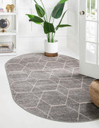 Unique Loom Trellis Frieze Collection Area Rug by UniqueLoom